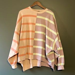 Free People oversized sweatshirt